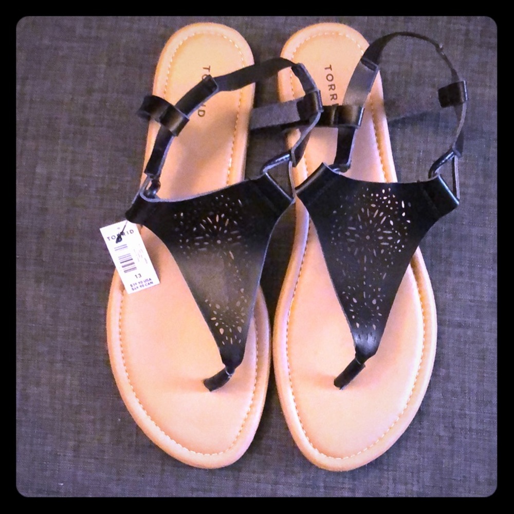 Torrid Black Sandal